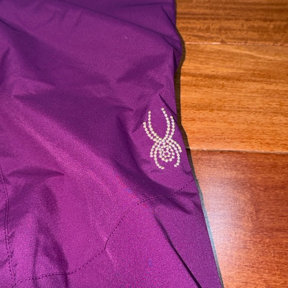 Spyder Kids' Vixen Insulated Ski Snow extendable Pants Size 18 - Picture 9 of 11